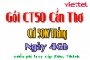 Đăng ký gói CT50 Viettel - Gói Theo Tỉnh Cần Thơ CT50